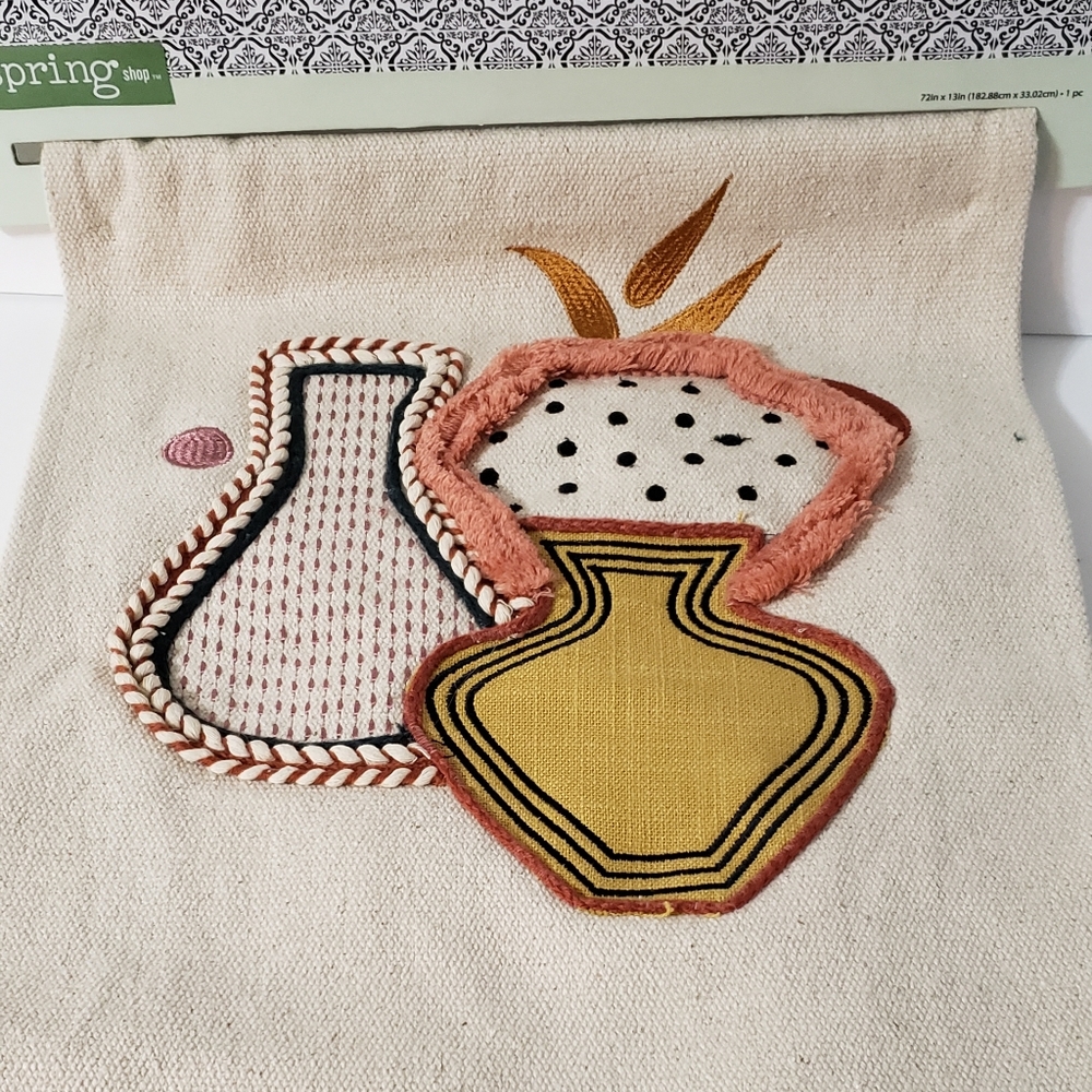 Boho Table Runner NWT